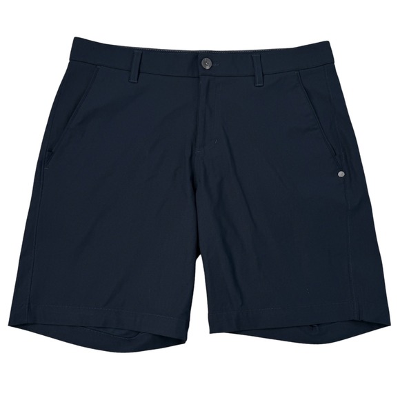 Vuori Other - Vuori Meta Shorts Mens Size 33 Navy Blue Performance Stretch Golf Active V379